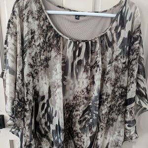 Dolman sleeve top